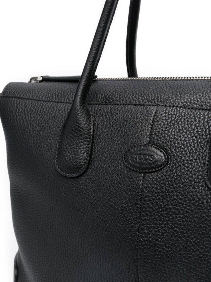 Tod's Shopper met rits Zwart