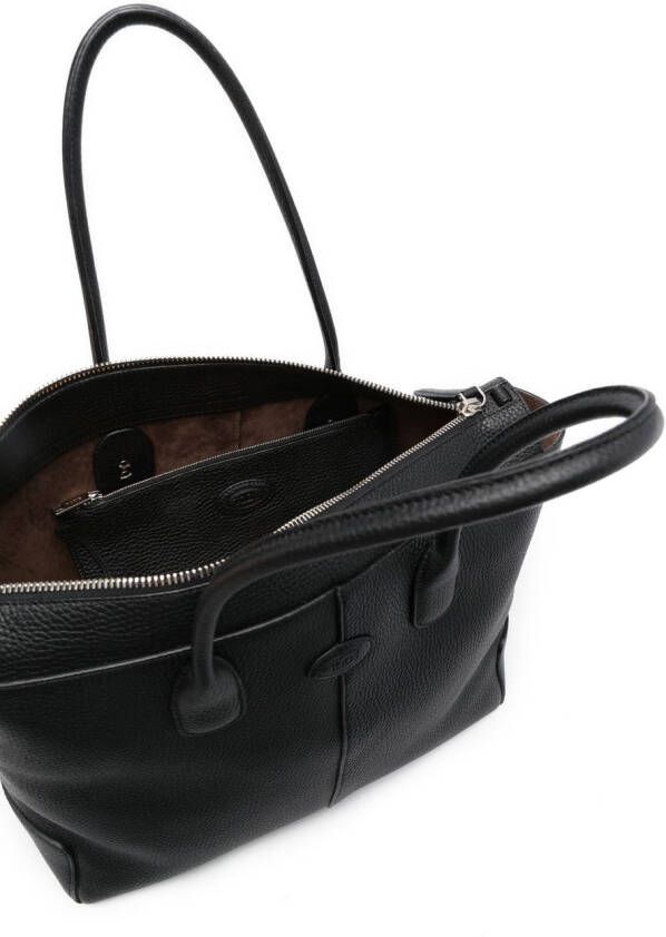 Tod's Shopper met rits Zwart