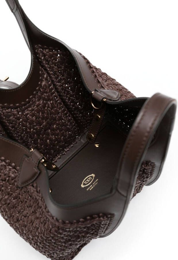 Tod's T Timeless shopper Bruin