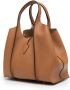 Tod's Timeless shopper met logoplakkaat Bruin - Thumbnail 4