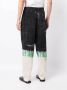 Toga Virilis Broek met tie-dye print Zwart - Thumbnail 4
