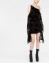 TOM FORD Asymmetrische mini-jurk Zwart - Thumbnail 2