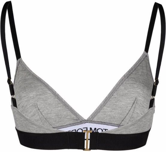 TOM FORD Bh met logo tailleband Grijs