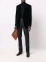 TOM FORD Blazer met enkele rij knopen Groen - Thumbnail 2