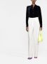 TOM FORD Blouse met fluwelen-effect Blauw - Thumbnail 2