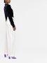 TOM FORD Blouse met fluwelen-effect Blauw - Thumbnail 3