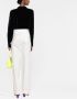 TOM FORD Blouse met fluwelen-effect Blauw - Thumbnail 4