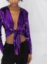 TOM FORD Blouse met pailletten Paars - Thumbnail 5