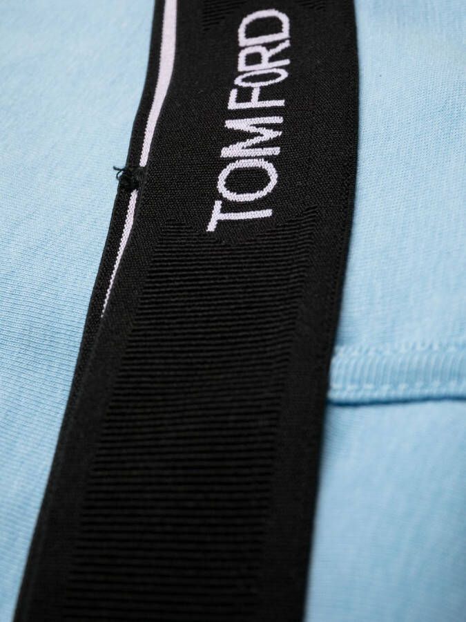 TOM FORD Boxershorts met logo tailleband Blauw