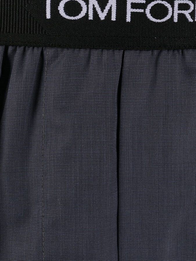 TOM FORD Boxershorts met logoband Grijs