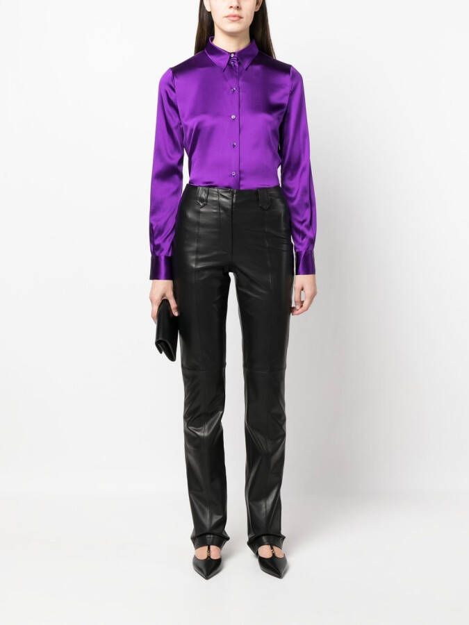 TOM FORD Button-down blouse Paars