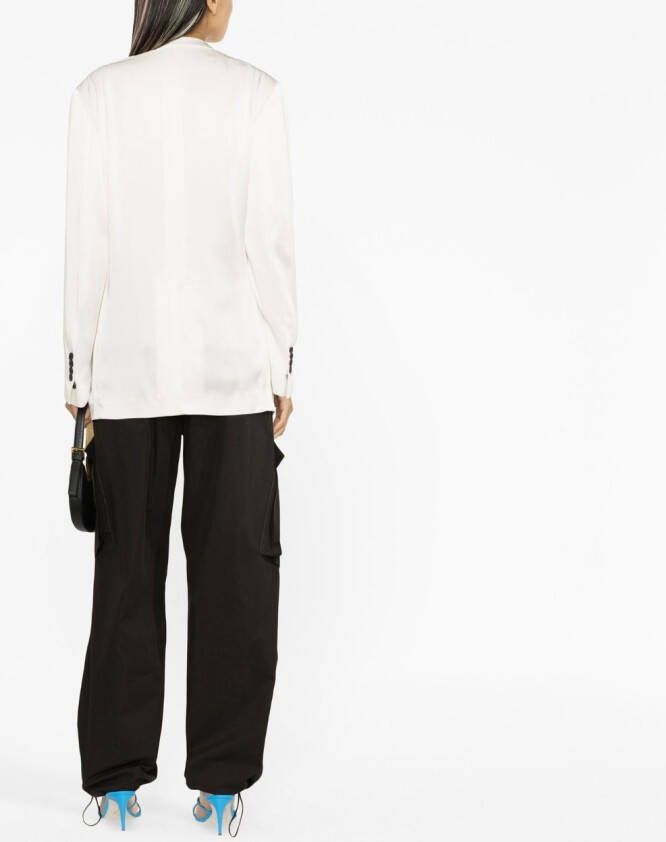 TOM FORD Colbert met dubbele rij knopen Wit