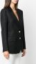 TOM FORD Colbert met enkele rij knopen Zwart - Thumbnail 3