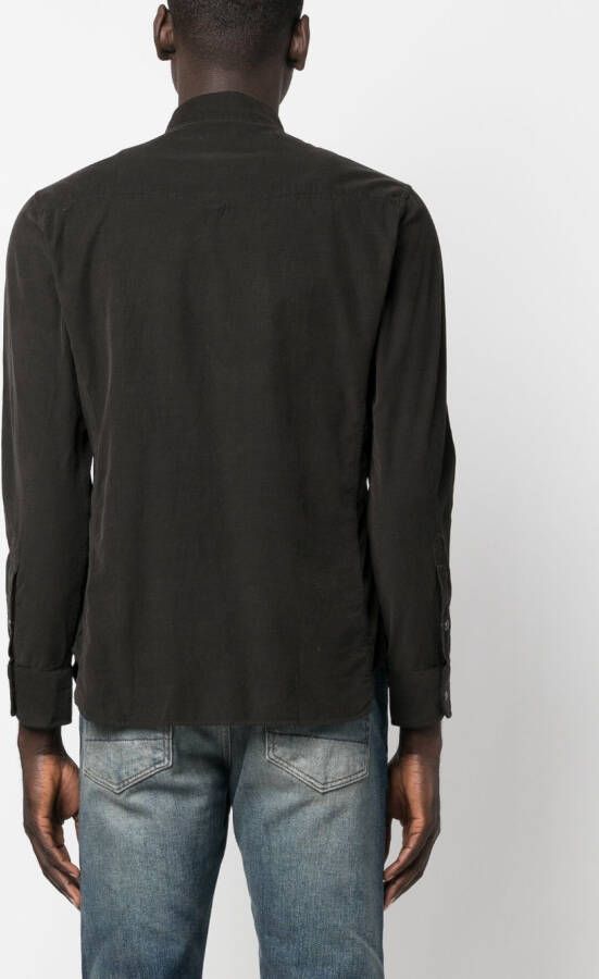 TOM FORD Katoenen overhemd Bruin