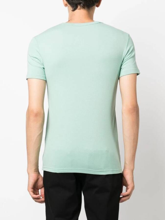 TOM FORD crew-neck cotton T-shirt Groen