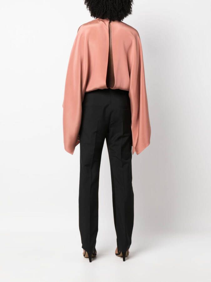 TOM FORD Body met wijde mouwen en uitgesneden details Roze