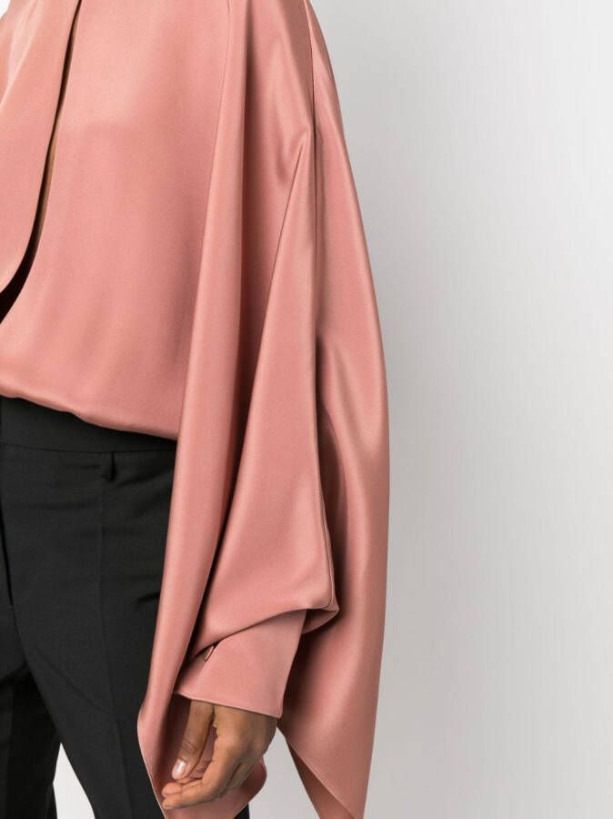 TOM FORD Body met wijde mouwen en uitgesneden details Roze