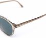 TOM FORD Eyewear Aurele zonnebril met rond montuur Wit - Thumbnail 3