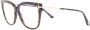 TOM FORD Eyewear Bril met vierkant montuur Bruin - Thumbnail 2