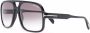 TOM FORD Eyewear Falconer zonnebril met piloten montuur Zwart - Thumbnail 2