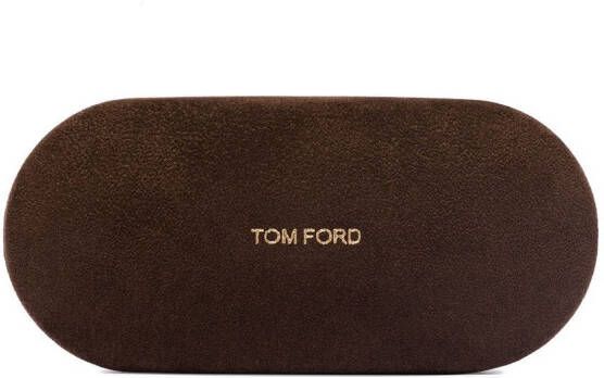 TOM FORD Eyewear Garrett zonnebril met vierkant montuur Grijs