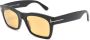 TOM FORD Eyewear Nico zonnebril met vierkant montuur Zwart - Thumbnail 2