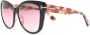 TOM FORD Eyewear Nora zonnebril met cat-eye montuur Zwart - Thumbnail 2
