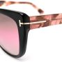 TOM FORD Eyewear Nora zonnebril met cat-eye montuur Zwart - Thumbnail 3