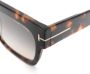 TOM FORD Eyewear Renee zonnebril met vierkant montuur Bruin - Thumbnail 3
