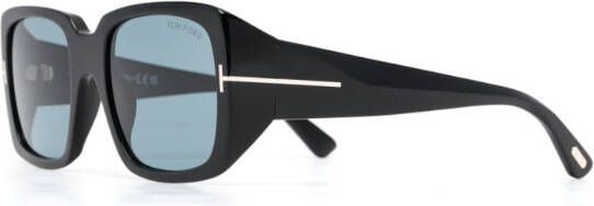 TOM FORD Eyewear Ryder zonnebril met vierkant montuur Zwart