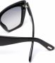 TOM FORD Eyewear Whyatt zonnebril met vlinder montuur Zwart - Thumbnail 3