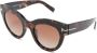 TOM FORD Eyewear Zonnebril met cat-eye montuur Bruin - Thumbnail 2