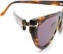 TOM FORD Eyewear Zonnebril met cat-eye montuur Bruin - Thumbnail 3