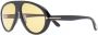 TOM FORD Eyewear Zonnebril met cat-eye montuur Zwart - Thumbnail 2