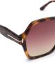 TOM FORD Eyewear Zonnebril met oversized montuur Bruin - Thumbnail 3