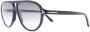 TOM FORD Eyewear Zonnebril met oversized montuur Zwart - Thumbnail 2