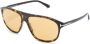 TOM FORD Eyewear Zonnebril met piloten montuur Bruin - Thumbnail 2