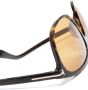 TOM FORD Eyewear Zonnebril met piloten montuur Bruin - Thumbnail 3