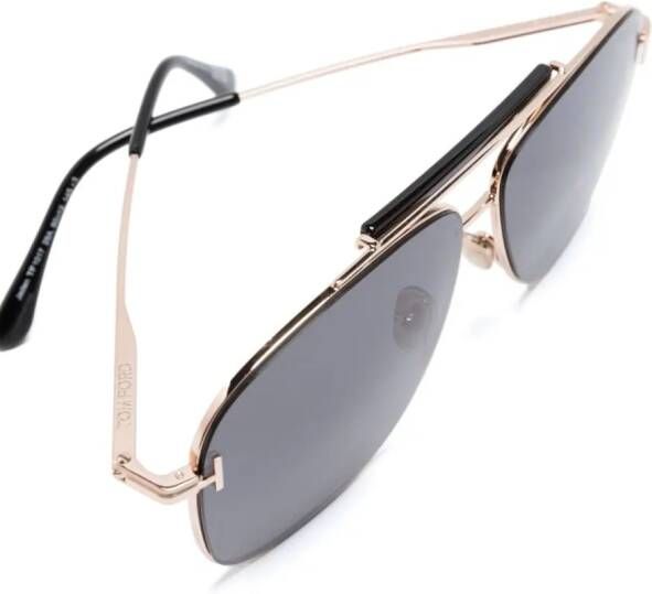 TOM FORD Eyewear Zonnebril met piloten montuur Roze