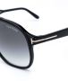 TOM FORD Eyewear Zonnebril met piloten montuur Zwart - Thumbnail 3