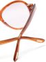 TOM FORD Eyewear Zonnebril met rond montuur Bruin - Thumbnail 3