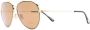 TOM FORD Eyewear Zonnebril met rond montuur Goud - Thumbnail 2