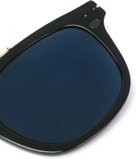 TOM FORD Eyewear Zonnebril met rond montuur Zwart