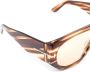 TOM FORD Eyewear Zonnebril met schildpadschild design Bruin - Thumbnail 3