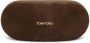 TOM FORD Eyewear Zonnebril met schildpadschild design Bruin - Thumbnail 4