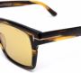 TOM FORD Eyewear Zonnebril met schildpadschild design Bruin - Thumbnail 3