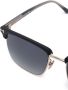 TOM FORD Eyewear Zonnebril met vierkant montuur Grijs - Thumbnail 3