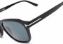 TOM FORD Eyewear Zonnebril met vierkant montuur Zwart - Thumbnail 2