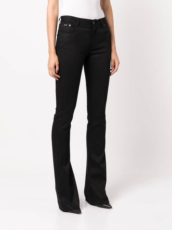 TOM FORD Flared broek Zwart