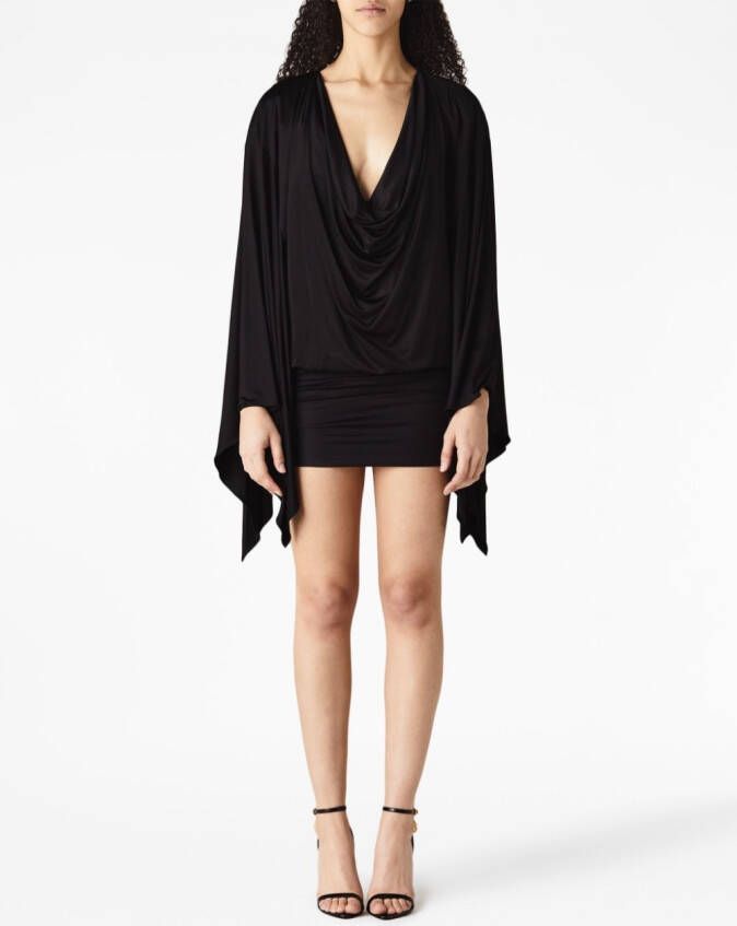 TOM FORD Gedrapeerde blouse Zwart